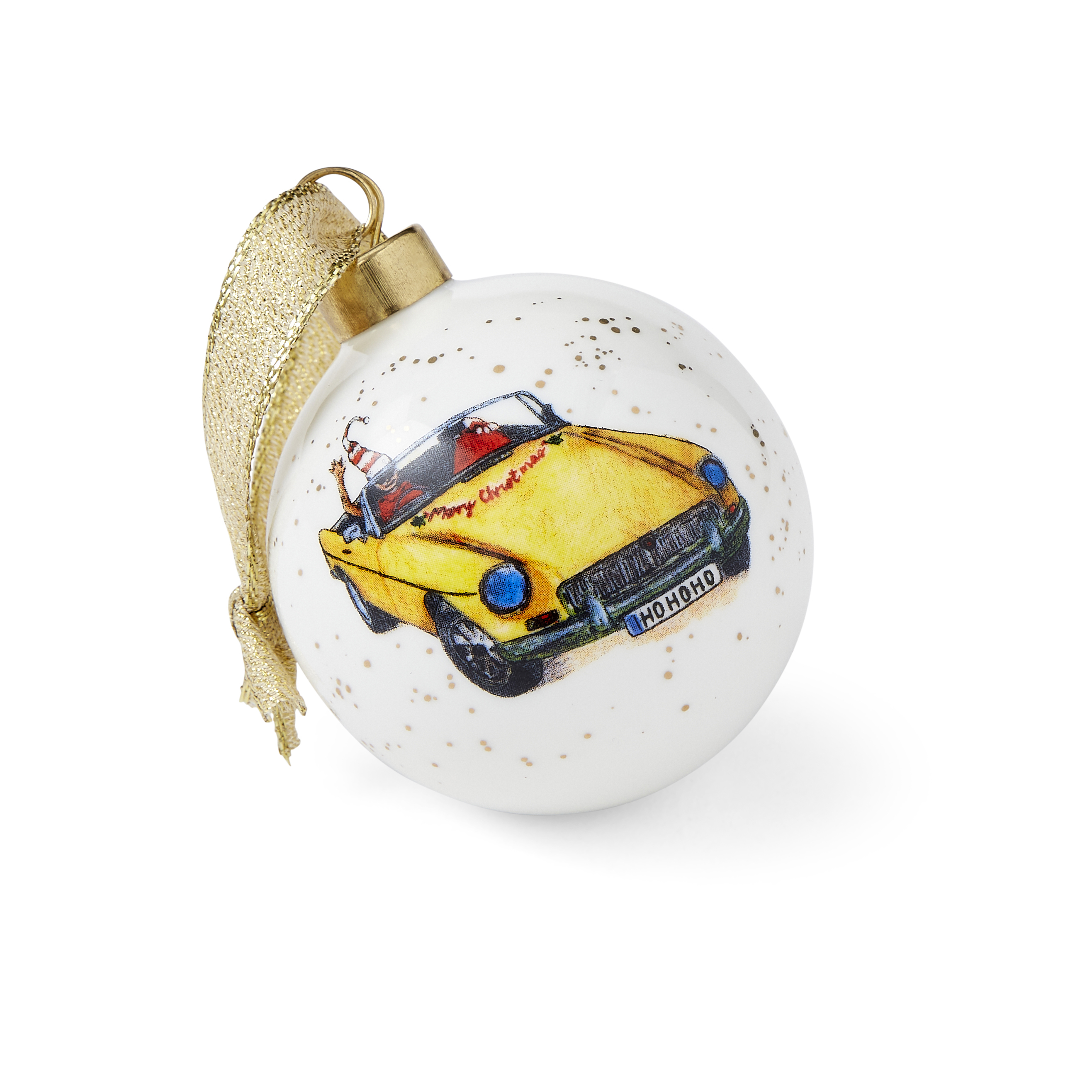 Kit Kemp Doodles Christmas Cruising Bauble image number null